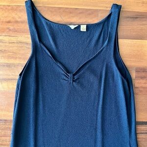 Vintage Navy Blue Tank Top
